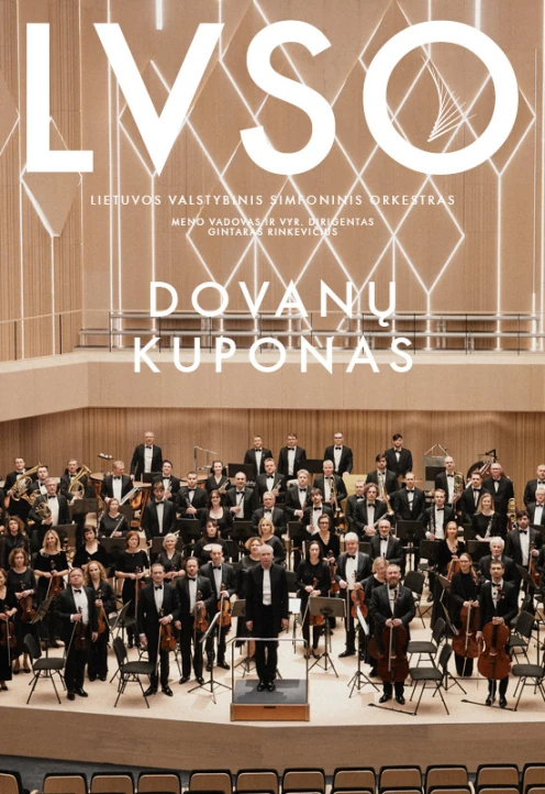 Lvso LVSO | Lietuvos valstybinio simfoninio orkestro ''Dovanų kuponas'' - 30 ...
