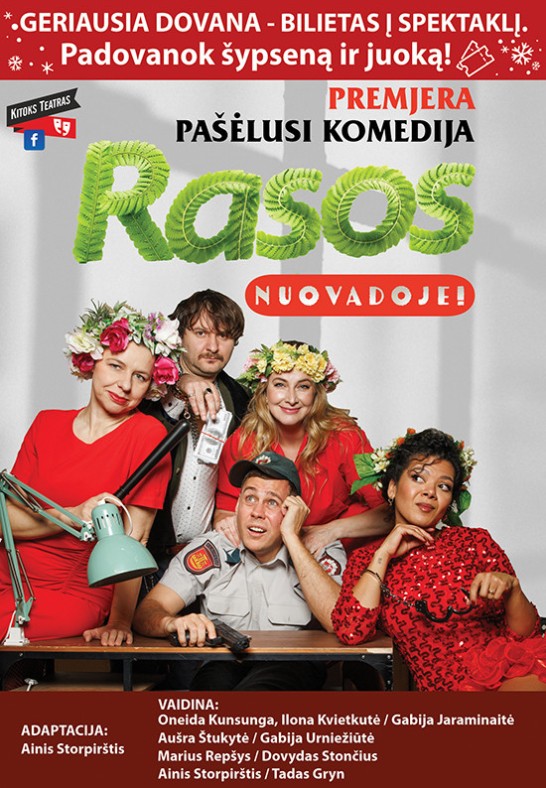 Pašėlusi komedija ''Rasos nuovadoje'' | Jurbarkas
