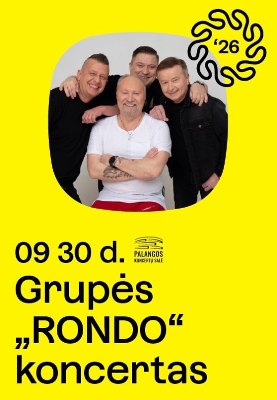 Legendinės grupės ''RONDO'' koncertas