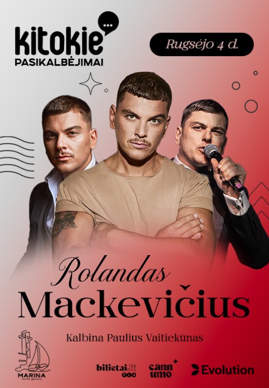 ''Kitokie pasikalbėjimai'' su Rolandu Mackevičiumi