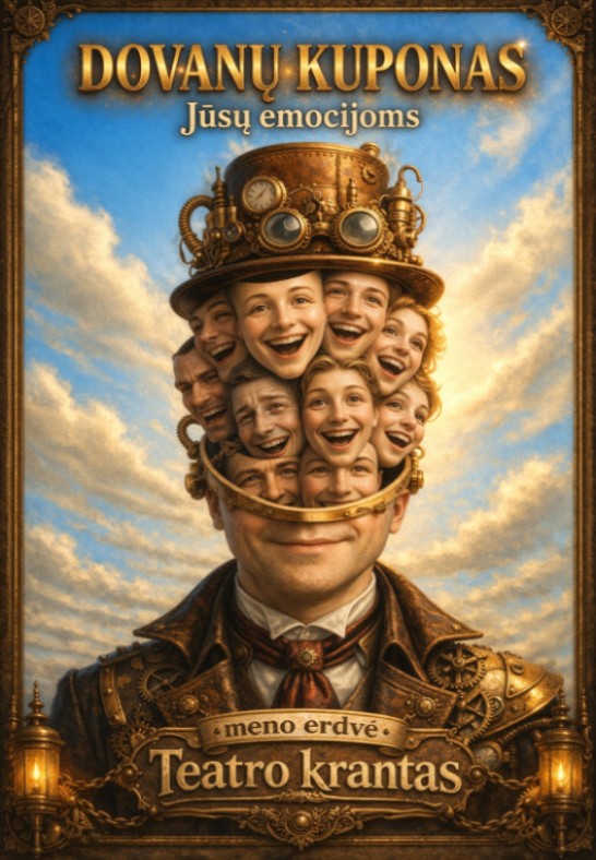 TEATRO KRANTAS. DOVANŲ KUPONAS