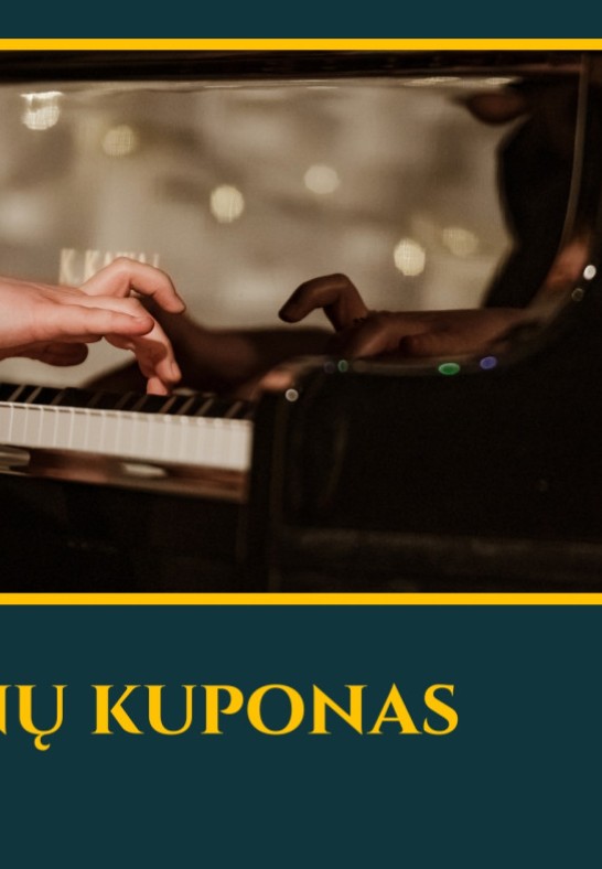 MUZIKOS MAGIJOS KLUBO  DOVANA - KUPONAS
