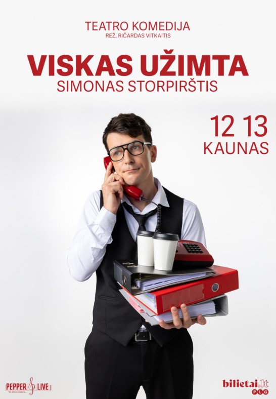 Simonas Storpirštis "Viskas užimta" | Kaunas