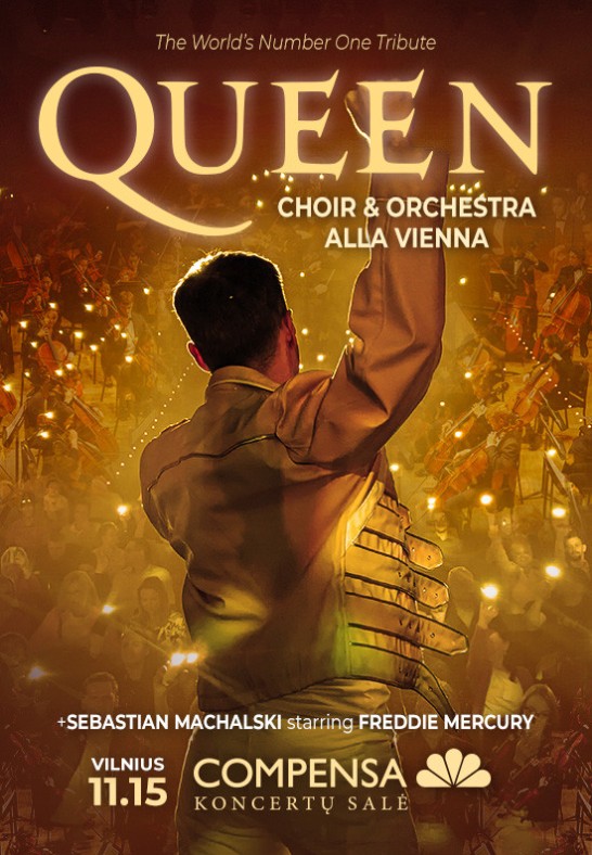 Queen show: 50 years tour with choir and orchestra | Vilnius