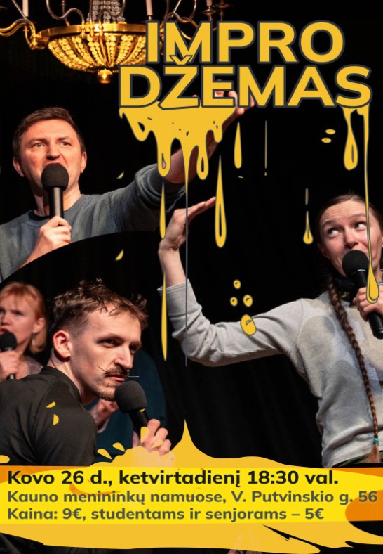 IMPRO džemas (komedijos vakaras)