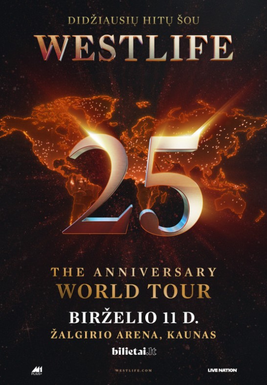 WESTLIFE 25: THE ANNIVERSARY WORLD TOUR