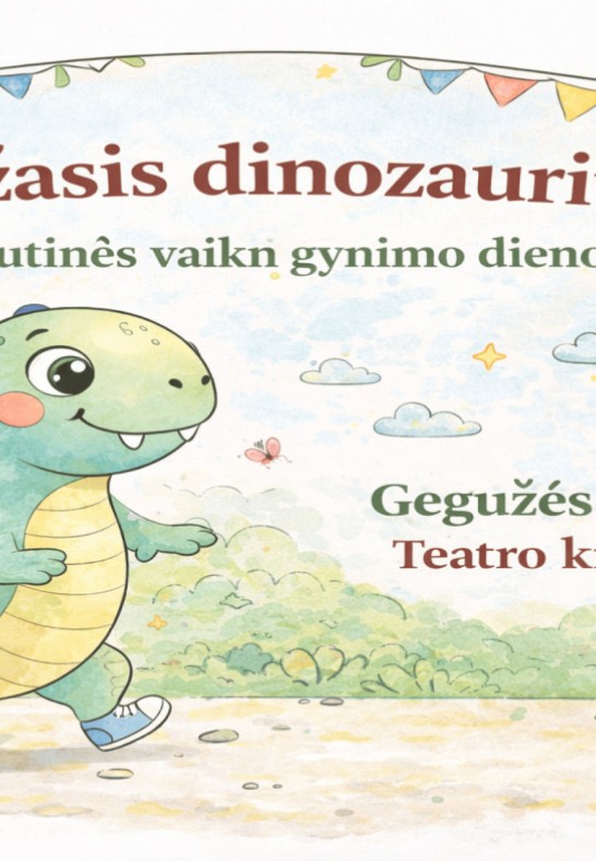 Vaikų diena: ''Mažasis dinozauriukas''