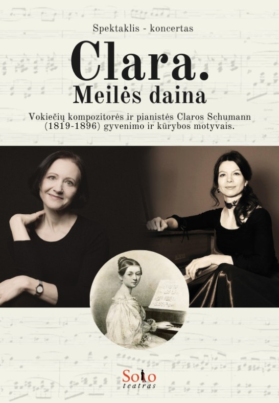 Spektaklis-koncertas CLARA (Solo Teatras)