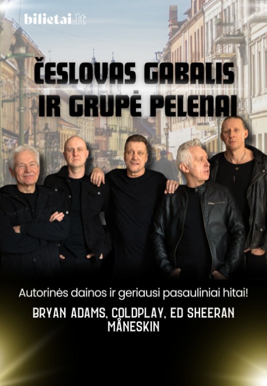 Česlovo Gabalio ir grupės Pelenai koncertas
