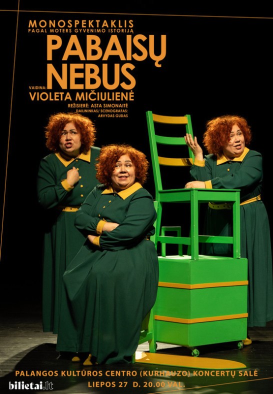 Monospektaklis ''Pabaisų nebus''