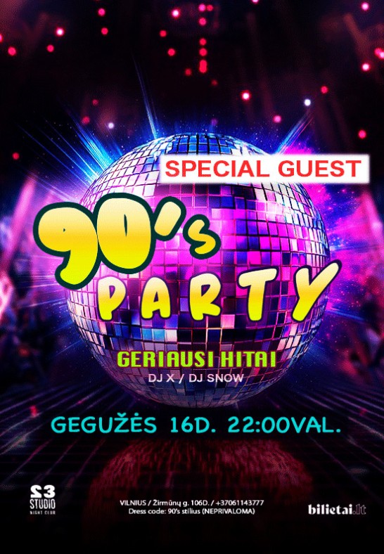90's PARTY | GERIAUSI HITAI