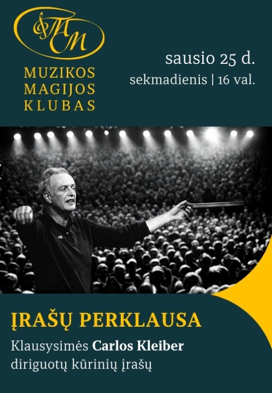 Carlos Kleiber | įrašų perklausa