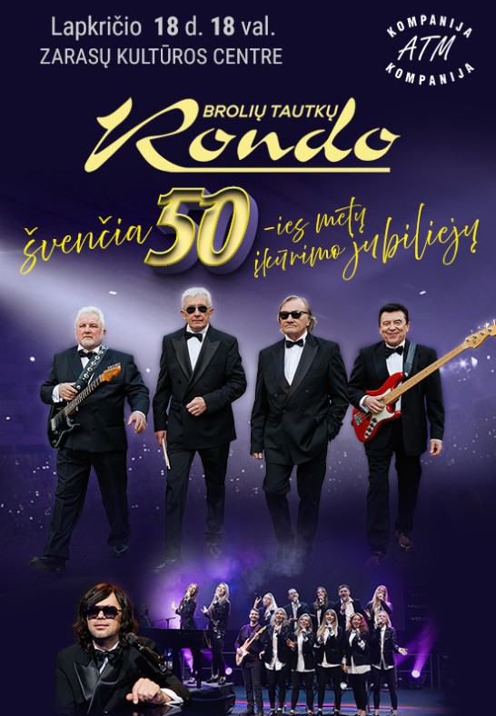 BROLIŲ TAUTKŲ RONDO švenčia 50  IES METŲ ĮKŪRIMO JUBILIEJŲ!