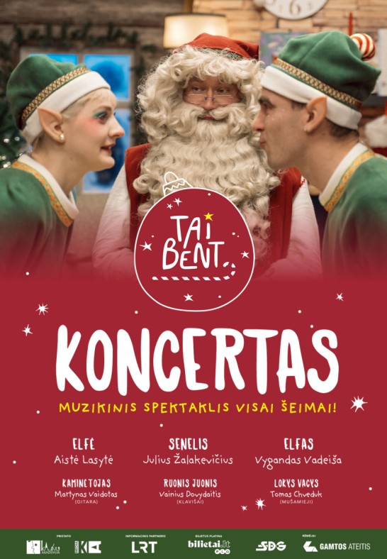 TAI BENT KONCERTAS - spektaklis visai šeimai | Plungė