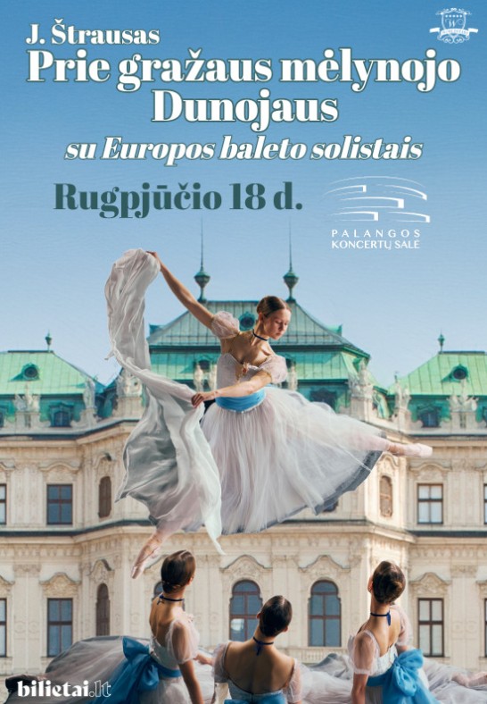 J. Štrausas baletas Prie gražaus mėlynojo Dunojaus  su Europos baleto solistais