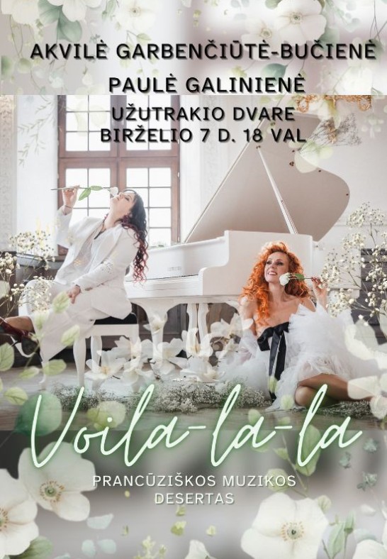 VOILÀ-LA-LA | Prancūzų chanson