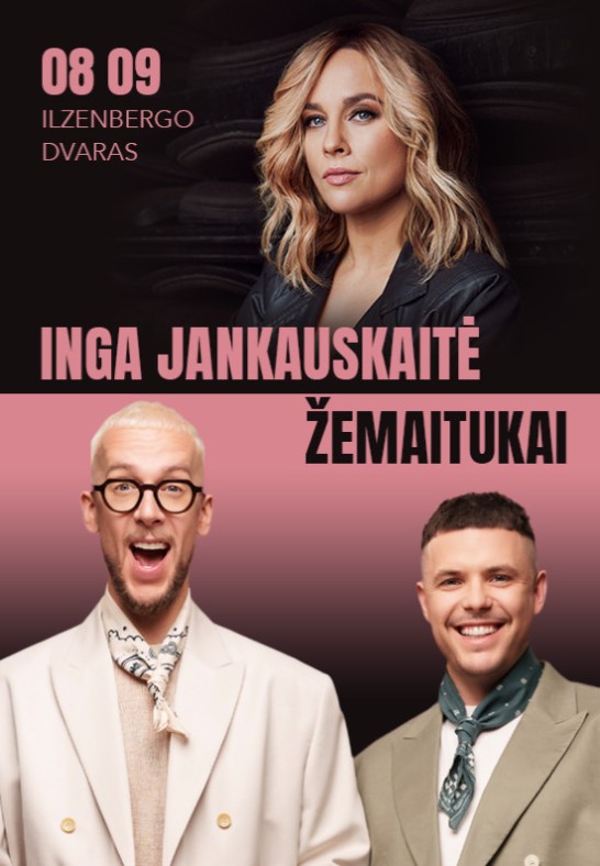 Žemaitukai ir Inga Jankauskaitė Ilzenbergo dvare