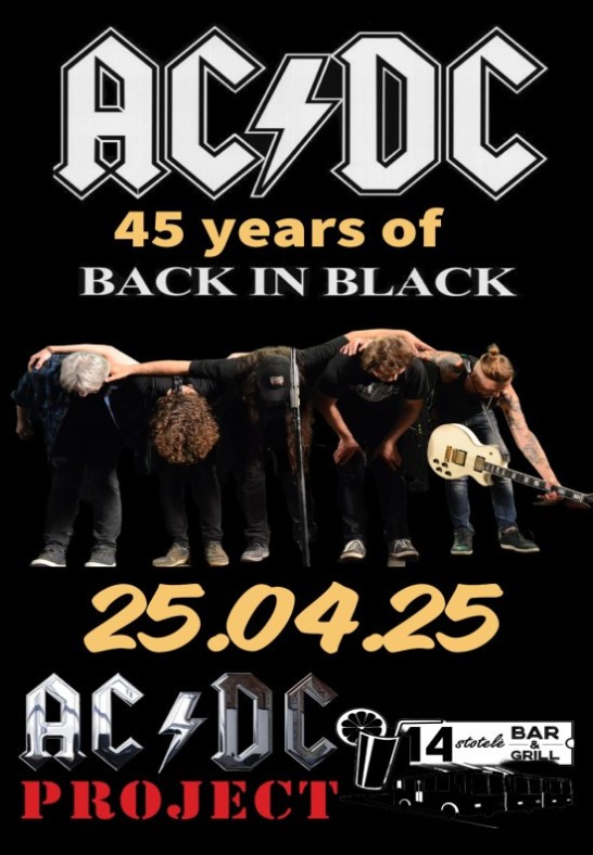 AC/DC PROJECT pristato: 45 Years of Back In Black