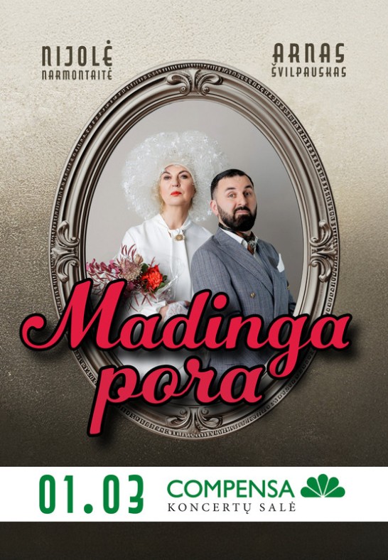 NIJOLĖ NARMONTAITĖ IR ARNAS ŠVILPAUSKAS ''MADINGA PORA'' | Vilnius