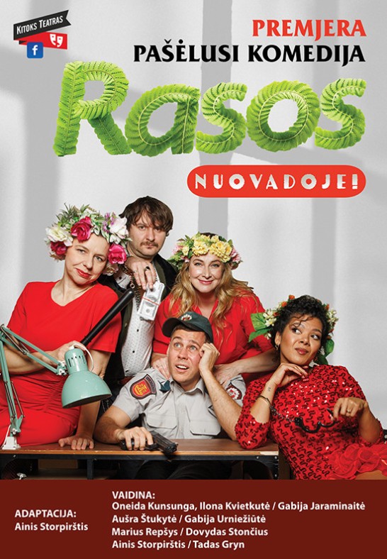 Pašėlusi komedija ''Rasos nuovadoje''