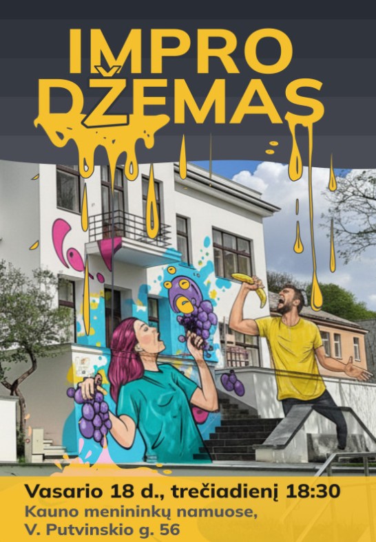 IMPRO džemas (komedijos vakaras)
