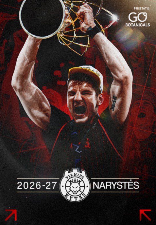 Vilniaus Rytas rungtynių abonementas