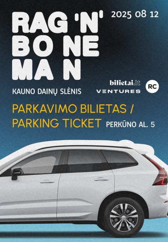 Parkavimas  ''RagnBone Man'' koncertui