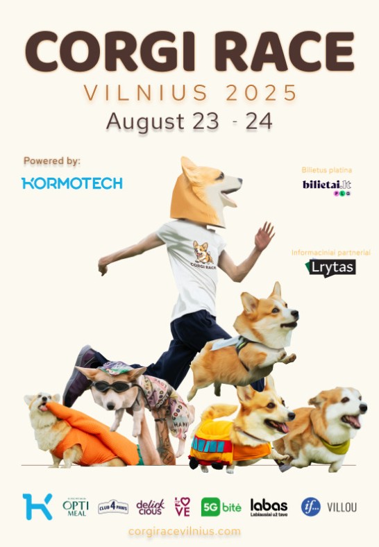 Corgi Race Vilnius 2025