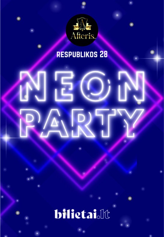 Junior neon party  | Panevėžys