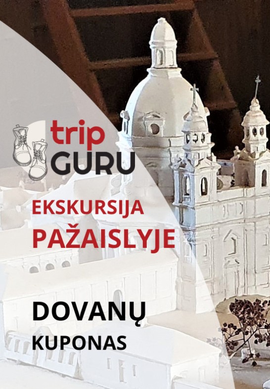 DOVANŲ kuponas. Ekskursija PAŽAISLYJE. Galioja iki 2026.12.30