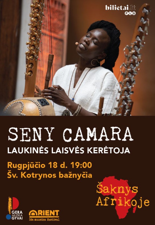 Senny Camara (Senegalas) koncertas