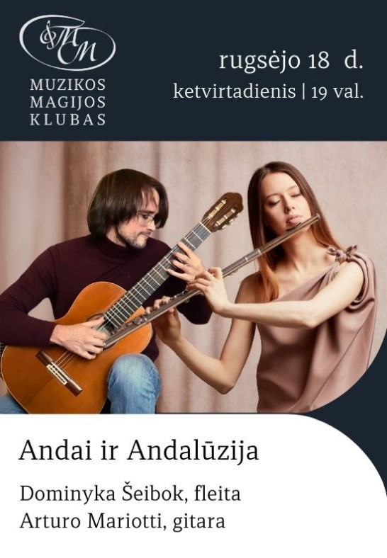 Andai ir Andalūzija | Dominyka Šeibok ir Arturo Mariotti