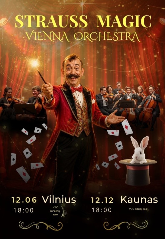 Strauss Magic Vienna Orchestra | Vilnius