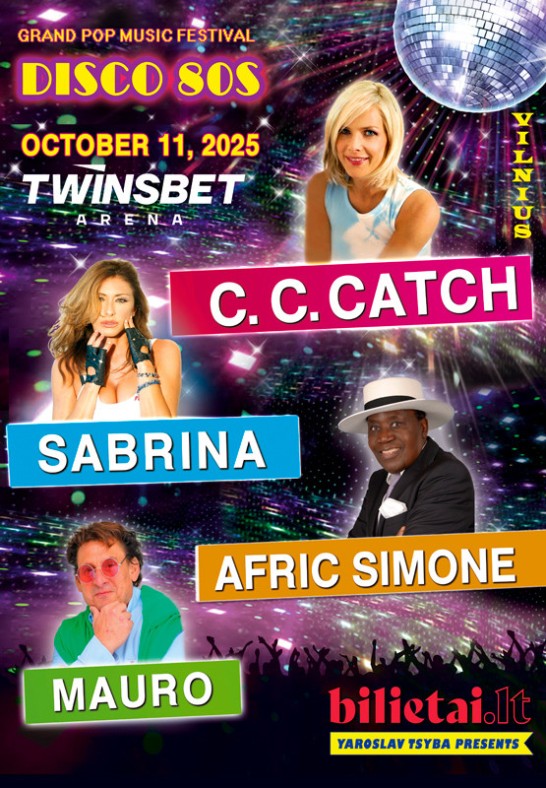 С.С.CATCH, SABRINA, AFRIC SIMONE, MAURO